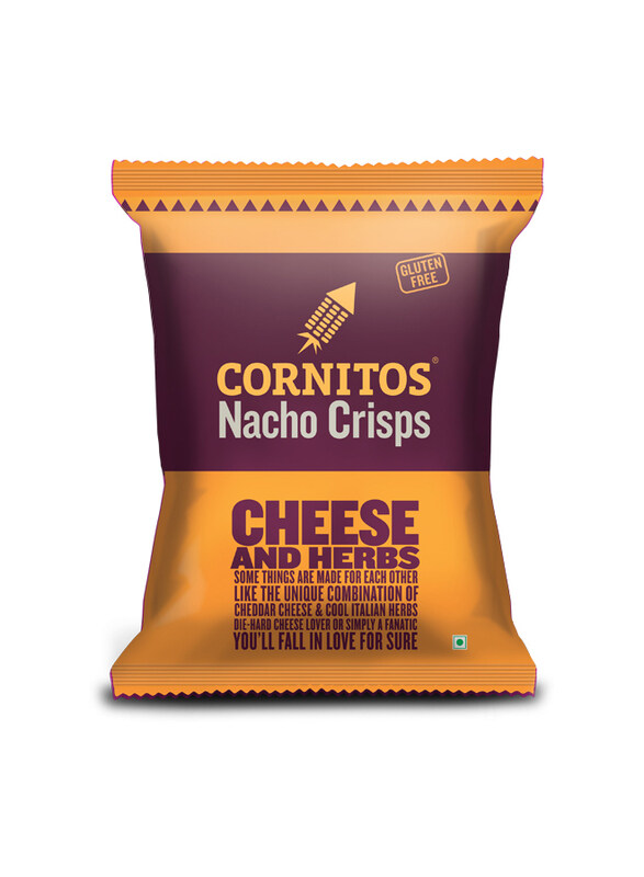 

Cornitos Nacho Crisps - Cheese & Herbs 55g