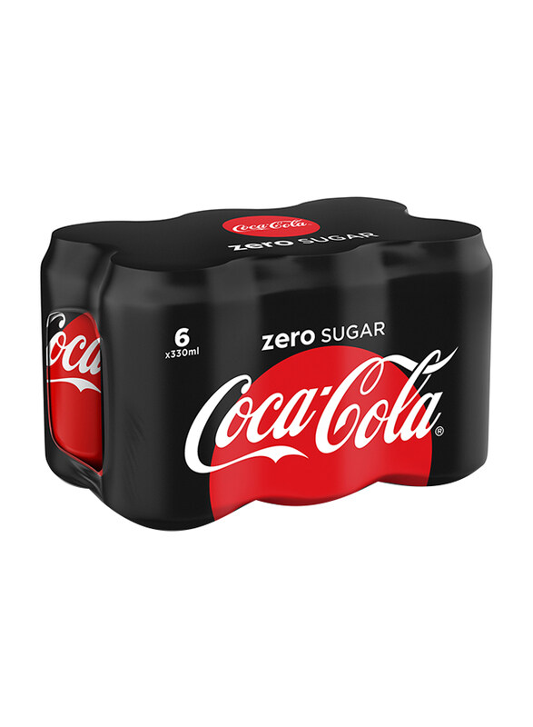 

Coca Cola Coca-Cola Zero Calories Carbonated Soft Drink, 6x330ml