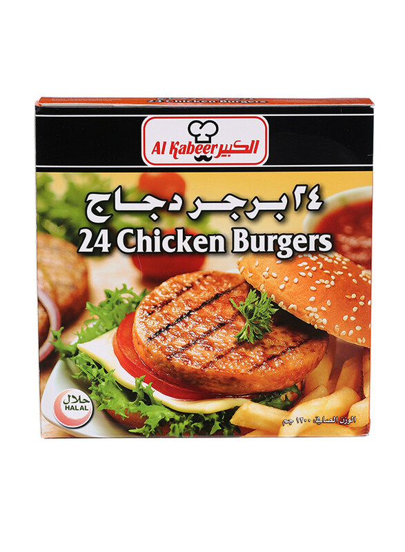 

Al Kabeer 24 Chicken Burger 1.2 Kg