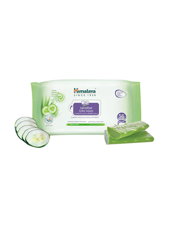 

Himalaya Sensitive Baby Wipes 56's