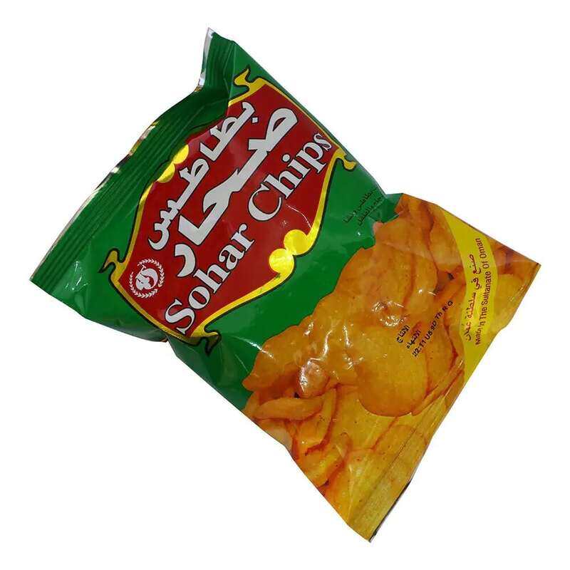 

Sohar Chips Oman Sohar Potato Chips 15g x Pack of 50