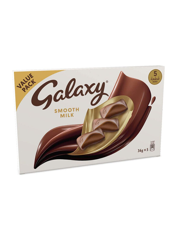 

Galaxy Smooth Milk Chocolate, 5x36g