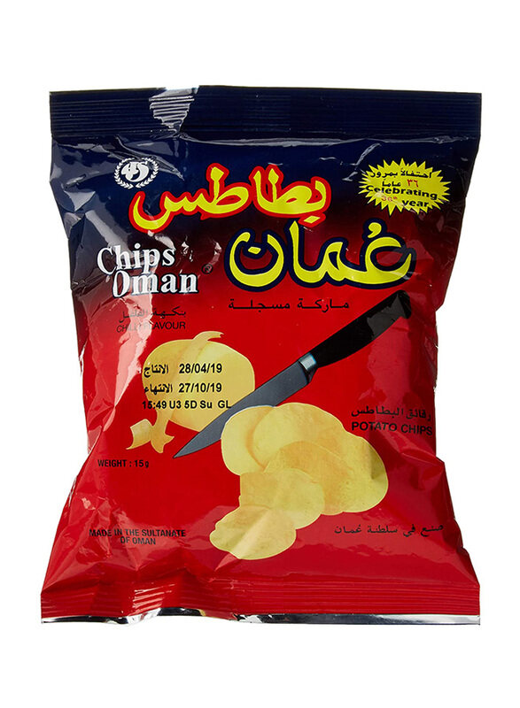 

Oman Chips Oman Chilli Flavour Potato Chips 15g x Pack of 50