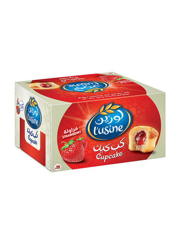 

Lusine Strawberry Flavoured Cup Cake 30 g