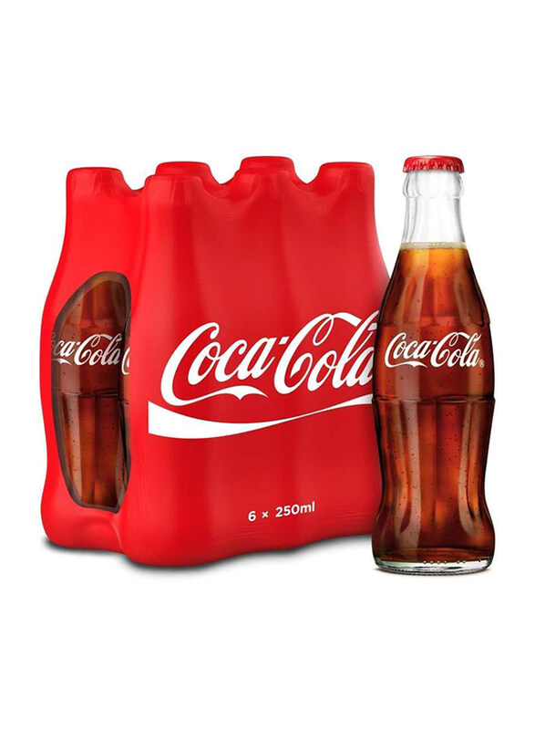 

Coca Cola Soft Drink Bottle, 6x250ml