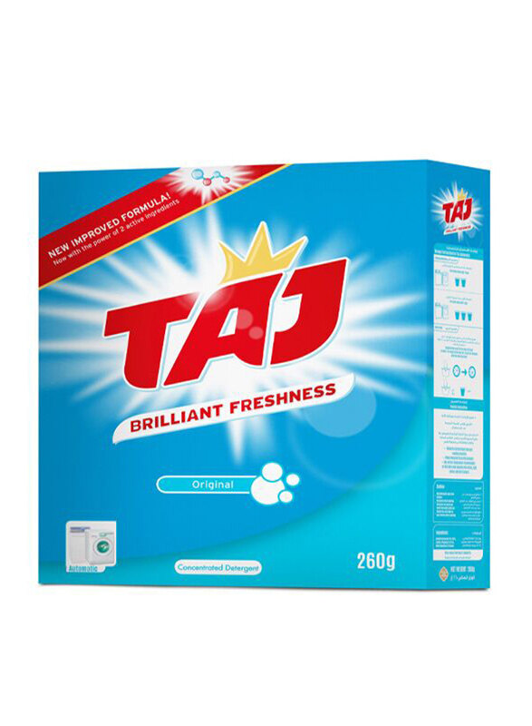 

Taj Detergent Powder Original 260g