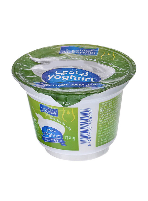 

Al Rawabi Full Cream Fresh Yoghurt, 170g