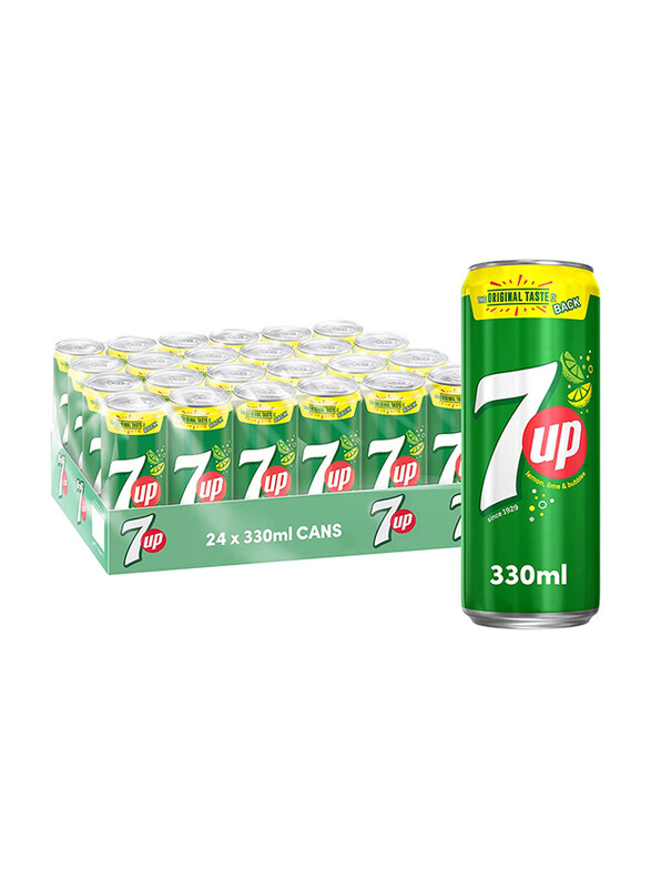 

7Up Soft Drink Regular Can, 6x330ml