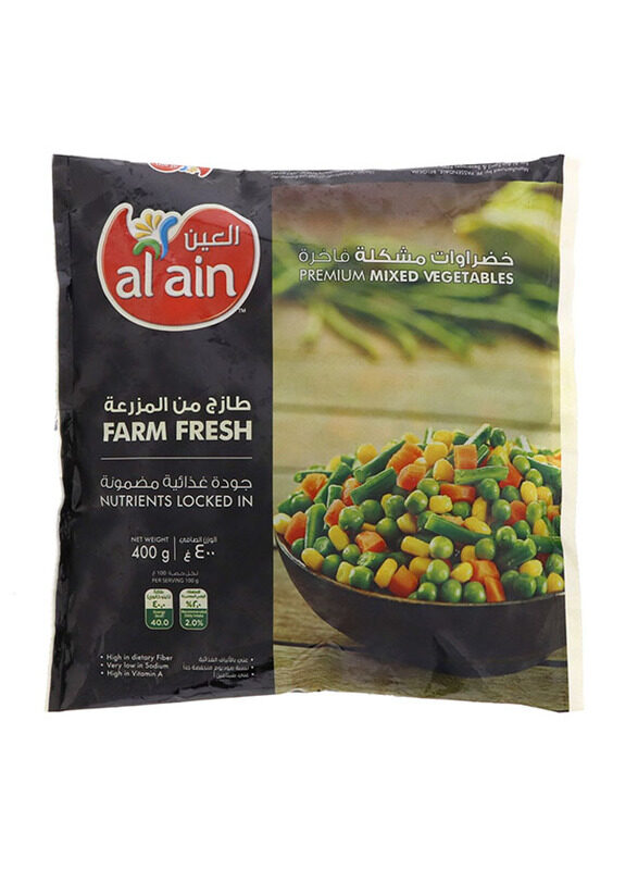 

Al Ain Mix Veg 400 g
