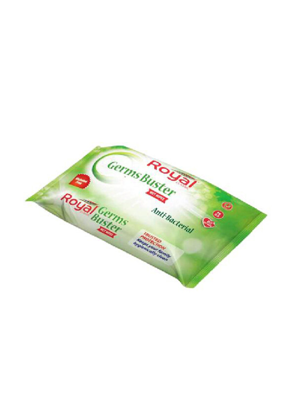 

Royal Antibacterial Wet Wipes, 80sheets