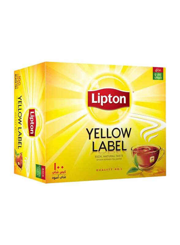 

Lipton Yellow Label Black Tea 100 Bags