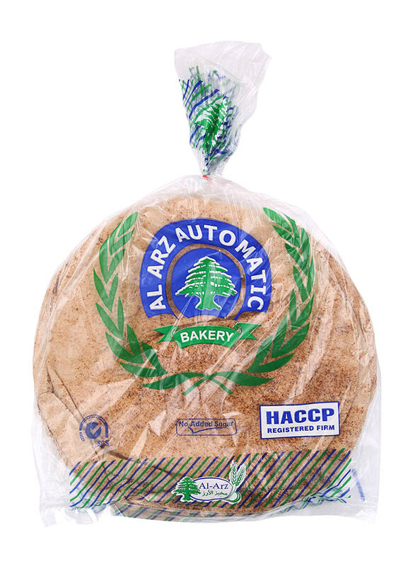 

Al Arz Arabic Loaf Bread Small 17cm, 5 Pieces