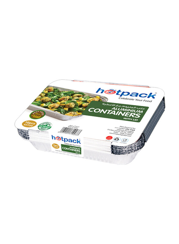 

Hotpack Aluminum Container 83120 10+2 Free 20% Extra