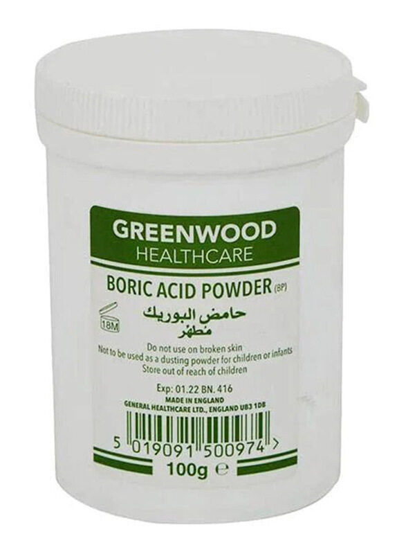

Greenwood Boric Acid Powder 100 G