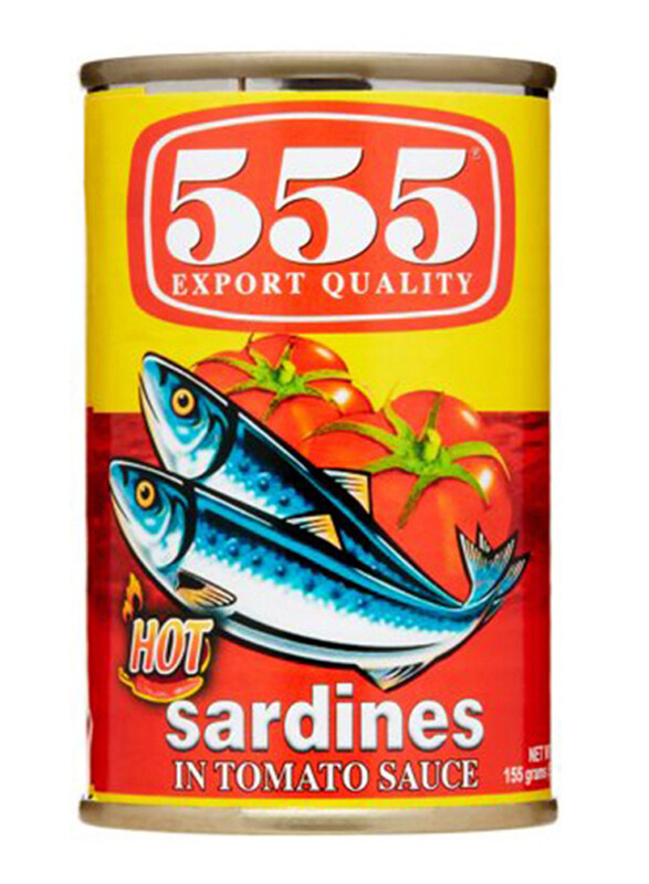 

555 Sardine In Tomato and Hot Sauce 155 g