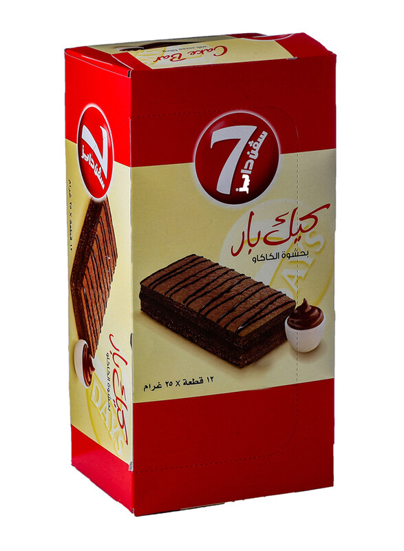 

7-Days Seven Days Cake Bar Chocolate, 12x25 g