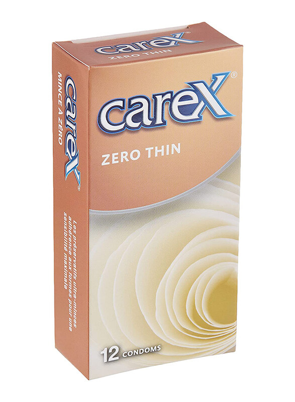 

Carex Condoms Zero Thin Regular 12s