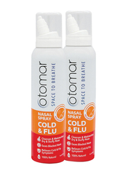 Otomar Cold & Flu Nasal Spray for Adult, 2 Pack x 125ml