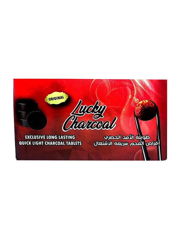 

Lucky 80-Piece 33mm Quick Light Charcoal Tablets, Black