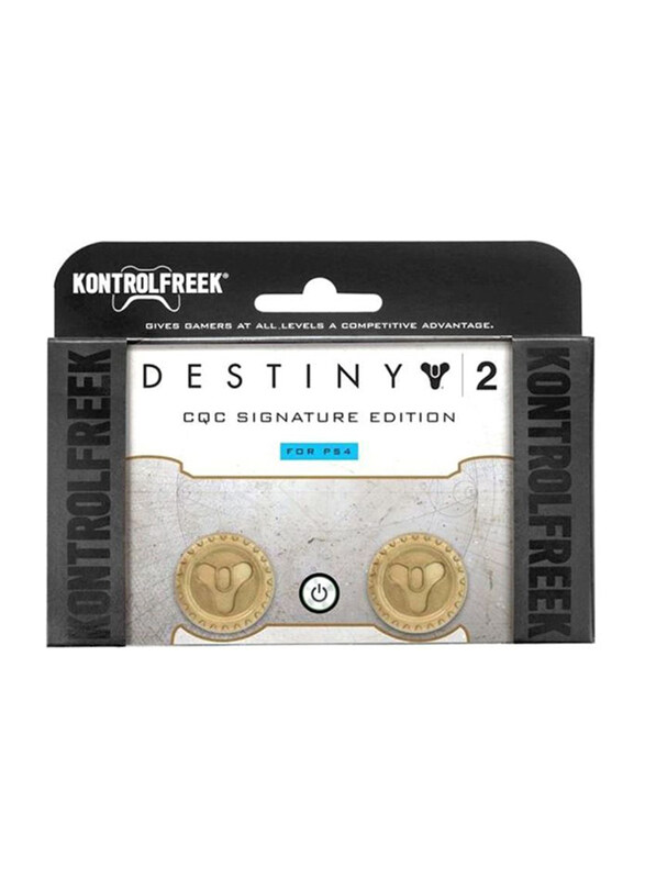 

Kontrolfreek Destiny 2 Thumbsticks for PlayStation PS4 PS5, 2 Pieces, Gold