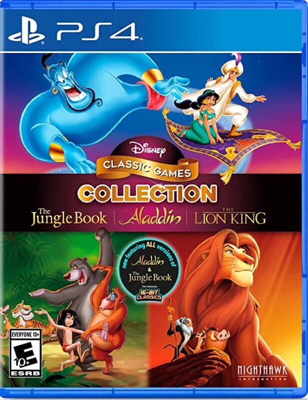 

Classic games collection lionking aladdin and junglebook PS4