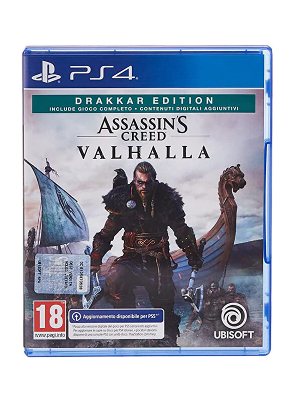 

Assassin's Creed Valhalla Drakkar Edition Video Game for PlayStation 4 (PS4) by Ubisoft