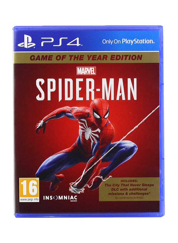 

Marvel's Spider-Man: Game of The Year Edition Video Game for PlayStation 4 (PS4) by Insomniac Games