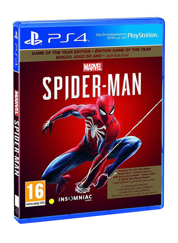 

Spiderman (Intl Version) for PlayStation 4 (PS4) by Insomniac Games