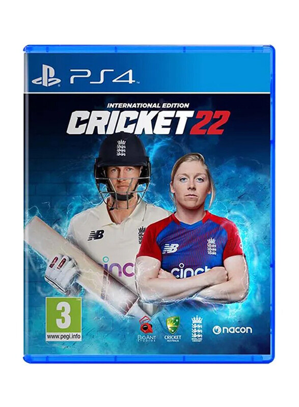 

Cricket 22 (Intl Version) for PlayStation 4 (PS4) by Nacon