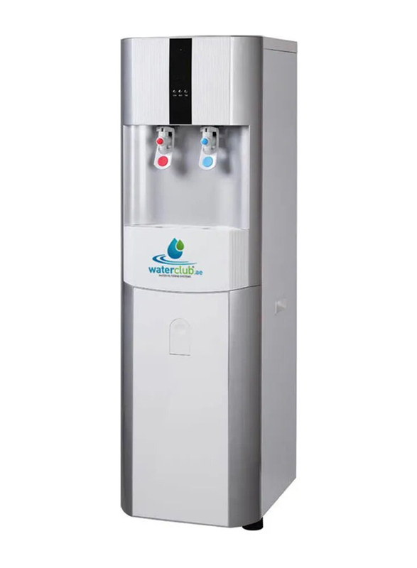 WaterClub 5 Stage Bottom Load Hot & Cold Water Filtration System, 50L, XC0801B, White/Grey