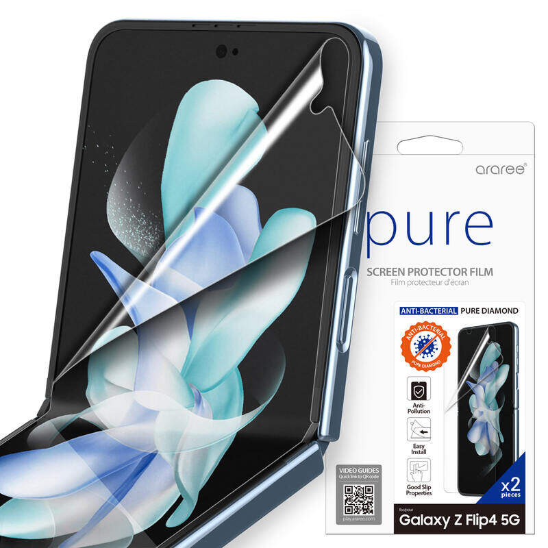 

samsung SUB CORE Tempered Glass Protector for Galaxy Z Flip 4 5G