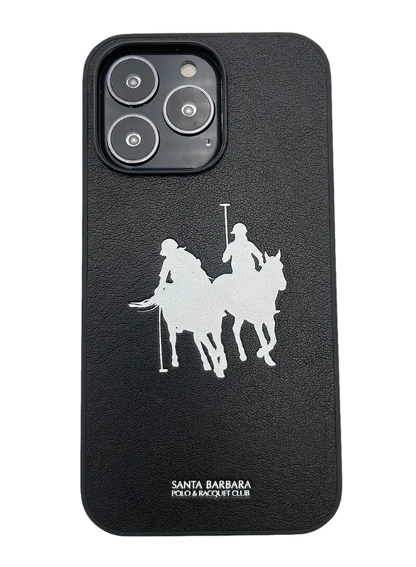 

Santa Barbara Polo & Racquet Club Apple iPhone 13 Pro Max (6.7 Inch) Umbra Series Mobile Phone Case Cover, Black