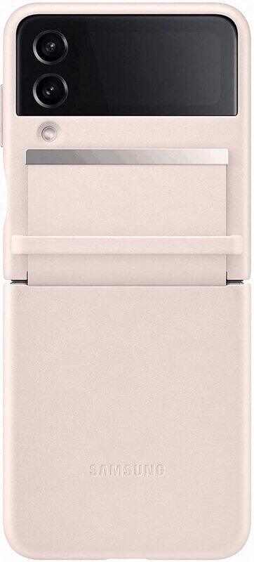 

Samsung official Flip 4 Flap Leather Cover - Peach