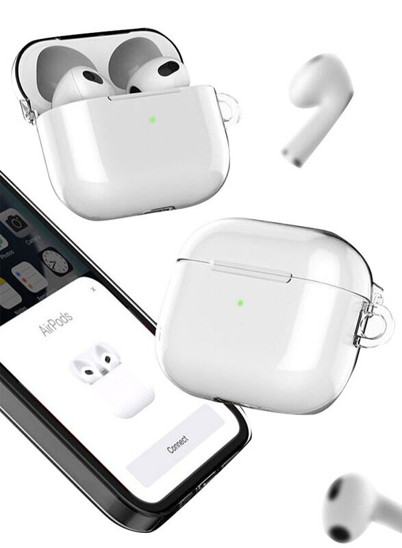 

Araree Nukin Apple Airpods 3 Hard PC Cover Case, Clear