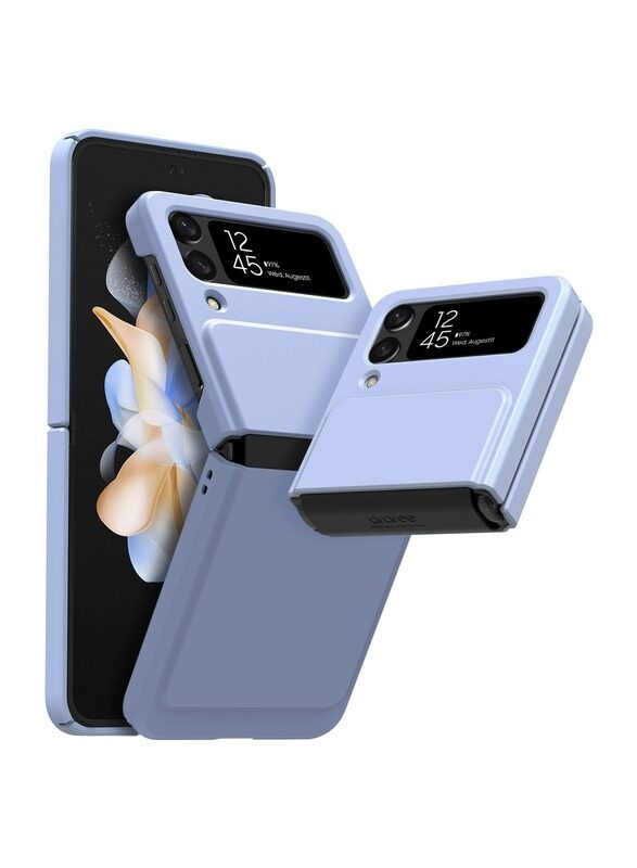 

araree AERO FLEX Hinge Protection Rugged Phone Case for Samsung Galaxy Z Flip4 - Aqua Blue