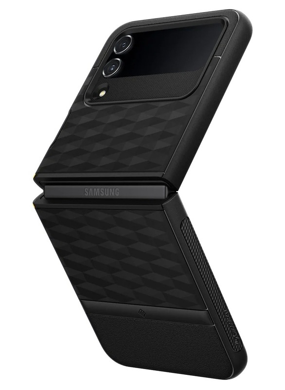 

Caseology Parallax Protective Case Compatible with Samsung Galaxy Z Flip 4 - Matte Black