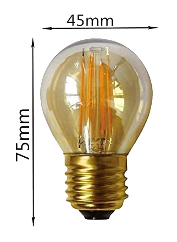 Smart Sense 6W Filament Lamp Decoration Light Bulb, Clear