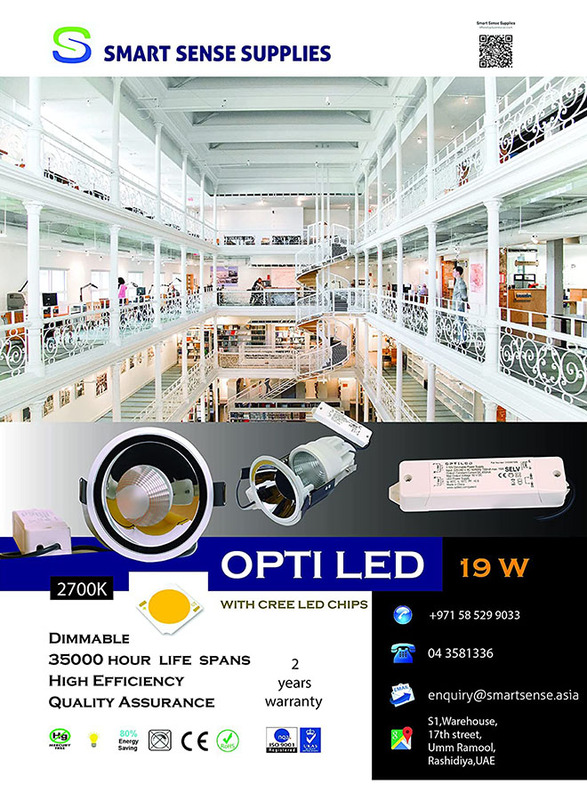 Optiled Dimmable LED Light, 2700K, 19W, White