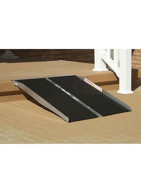 

Prairie View Industries Single Fold Ramp, 6ft x 30in, Black