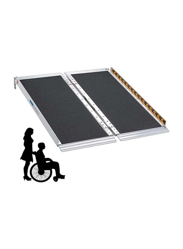 

Gardhom Aluminium Antislip Loading Ramp, 3ft, Black