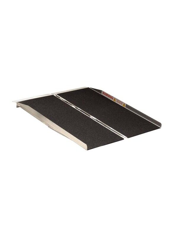 

Prairie View Industries Portable Single Fold Ramp, 4ft x 30in, SFW430, Black