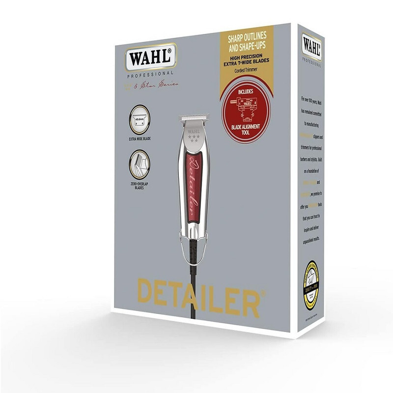 Wahl Detailer AC Mains Trimmer With Extra Wide Blade,8081