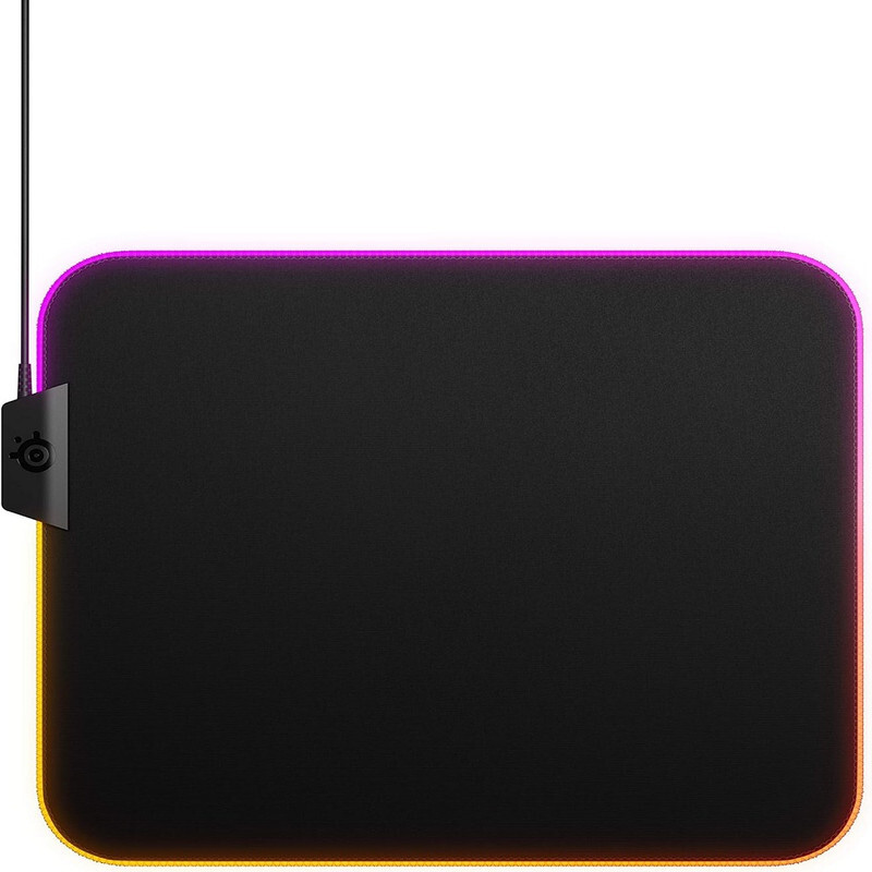 Steelseries Qck Gaming Surface,Medium RGB Prism Cloth Optimized For Gaming Sensors , Steelseries Qck Gaming Surface , Optimized For Gaming Sensors , Micro-Woven Surface