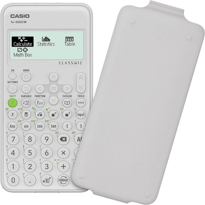 Casio ClassWiz Standard Scientific Calculators FX-350CW-W-DT