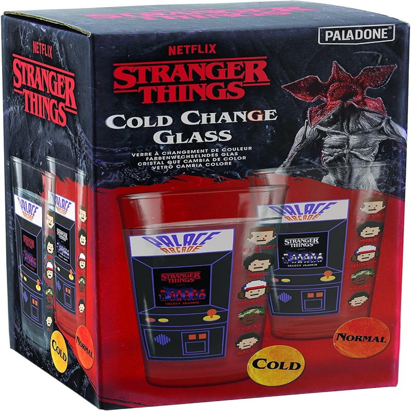 Paladone Stranger Things Arcade Colour Change Glass, Multicolor, PP10172ST