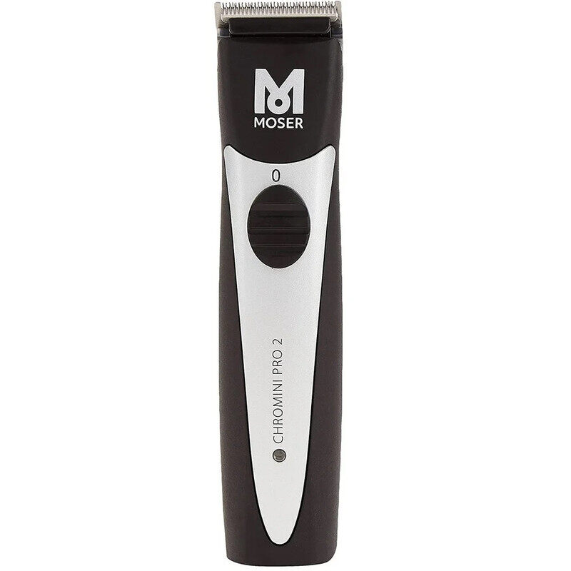 

Moser 1591 0164,Chromini Pro2 With U Blade, Black, Small