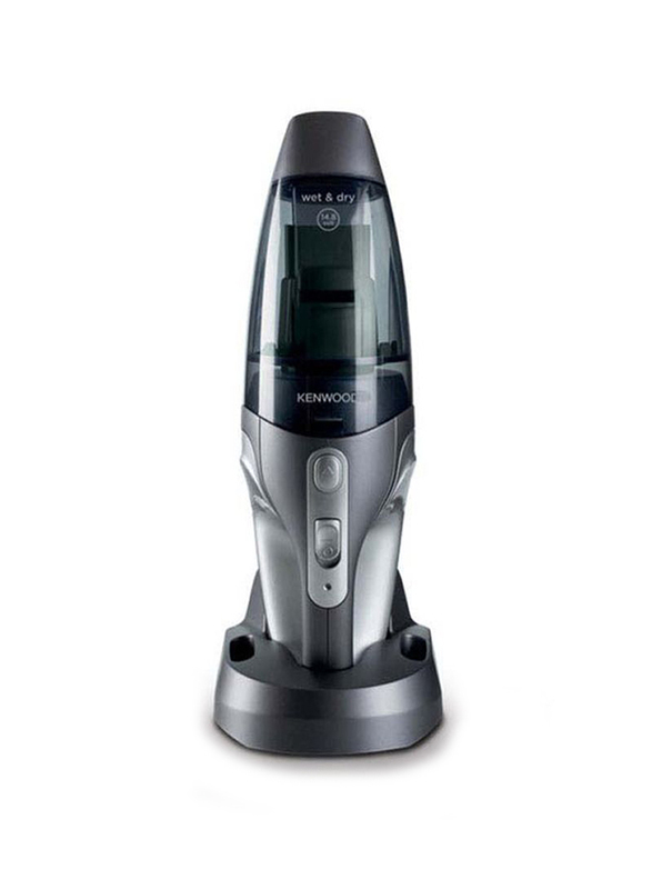 Kenwood Wet & Dry Hand Vacuum Cleaner, 0.12L, HVP19.000SI, Silver