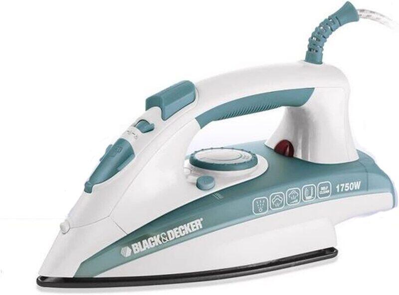 

Black+Decker Steam Iron, 1750W, X1600-B5, Multicolour
