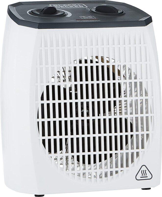 

Black+Decker Vertical Fan Heater, 2000W, HX310-B5, White