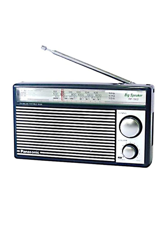 Panasonic Portable Radio, RF-562D, Black/Silver
